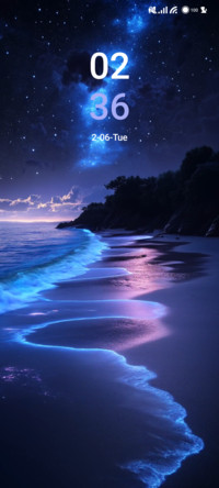 Blue Glow Beach