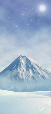 24H壁纸—雪山
