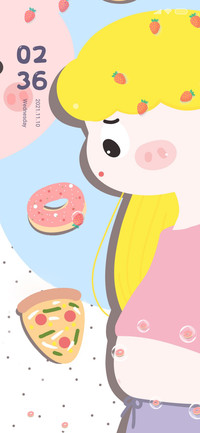 Gluttonous pig