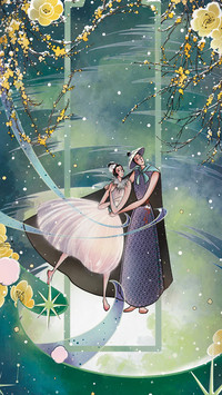 Mirage window fishing snow splashing spring cutting