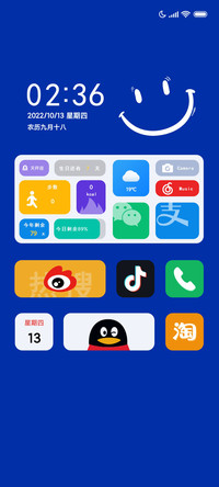 克莱因蓝的微笑