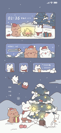 动物冬日派对