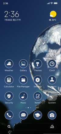 crystal bubble