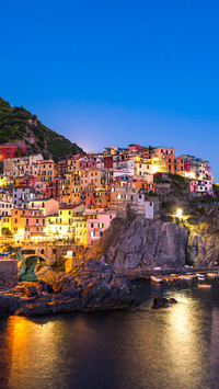 Manarola in Cinque Terre - It is a Park in Italy