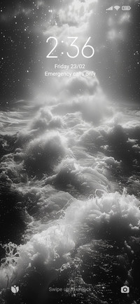 Stormy seas
