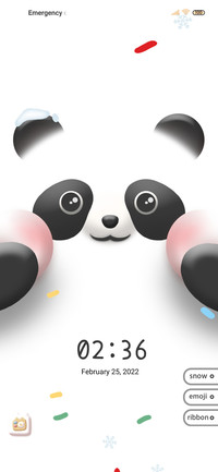 Pinch face Panda