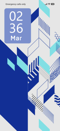 Geometric brochure