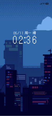 城市像素画