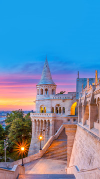 Fisherman’s Bastion at sunrise, Budapest
