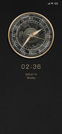 Gear clock