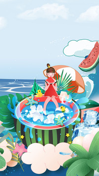 大暑至夏正浓-锐景创意