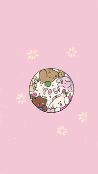 可爱卡通壁纸-锐景创意
