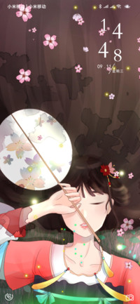 会眨眼的女孩