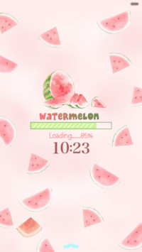  抢红包  WATERMELON夏日进行时  音乐界面 