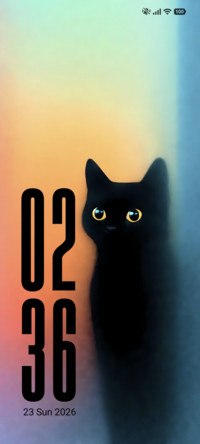 Neon Cat