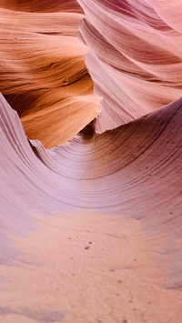 Full frame shooting of rock structures