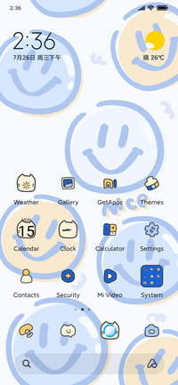 Oil Smile Blue