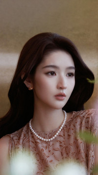 王玉雯粉绒花叙