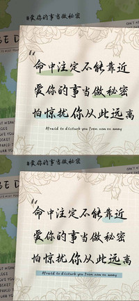 爱你的事当做秘密
