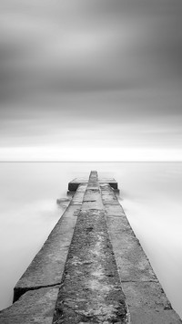 Black and white silence