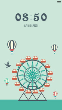 复古摩天轮
