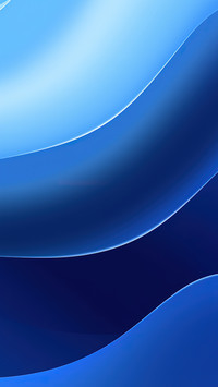 A blue dream ripples