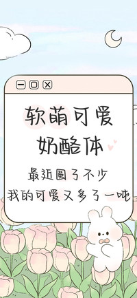 软萌可爱奶酪体