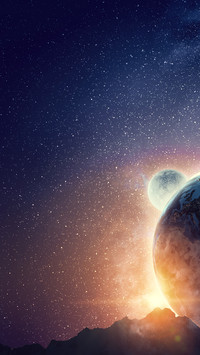 星球碰撞-锐景创意