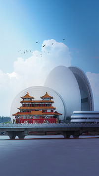 跟着诗词品古建之美