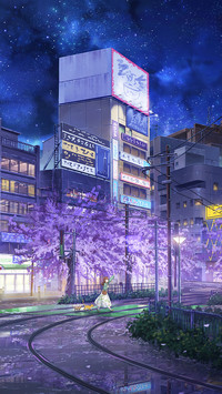 暗夜中的城市