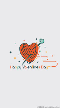 Happy Valentines Ball of Threads—锐景创意