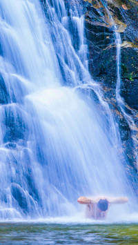 Refreshing Waterfall