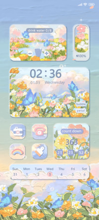 Butterfly romantic
