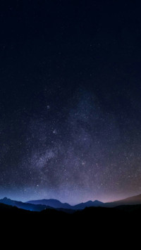 星空下