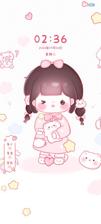 粉嫩可爱女孩