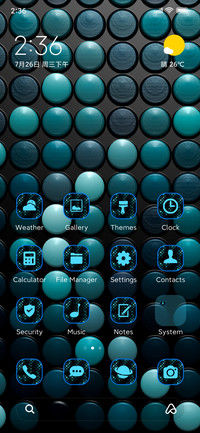 abstract circles