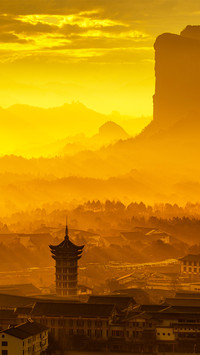 The morning melody of the dragon and tiger