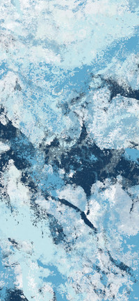 Blue Watercolor-PAIXIN