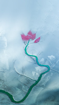 The painting of moyun river