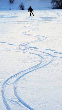 Winter snow
