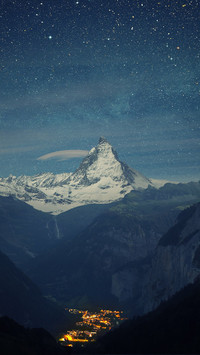 唯美星空风景高清壁纸下载