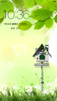 小清新（好评返现+自由桌面）密码锁屏（0000）