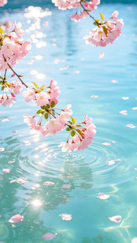 水面上的春天