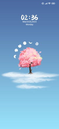 Flower trees