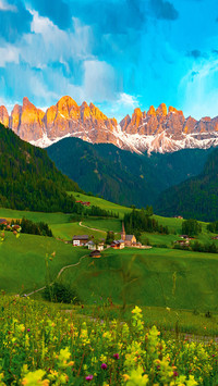 Go hiking in the alps