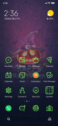 Halloween shock