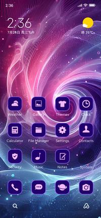 colorful galaxy