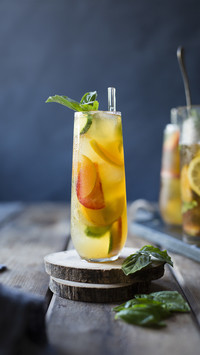 Summer Homemade Lemon Fruit Tea 6