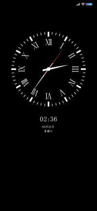 简约商务时钟