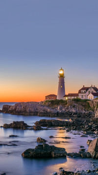 Portland, Maine, USA at Portland Head Light